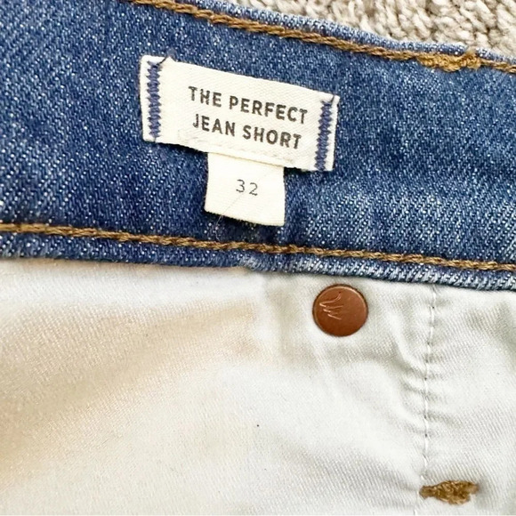 MADEWELL The Perfect Jean Short‎ in Rayburn: Comfort Stretch Edition Size 32 - Picture 4 of 7